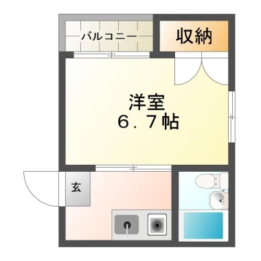 リーエ庄町 101の間取り図