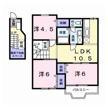 アウローラ V 202の間取り図