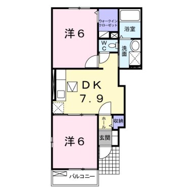 レモングラス A 101の間取り図