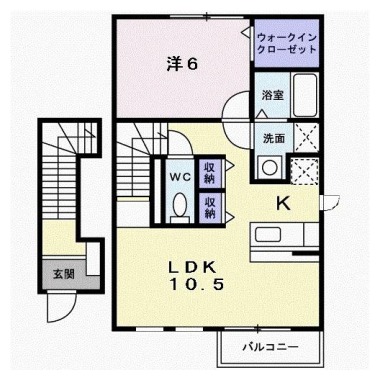 ネムス C 205の間取り図