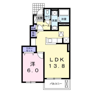 マーヴェラスA 102の間取り図