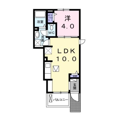 リトル ファイン 103の間取り図