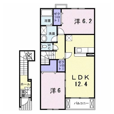 レクサスI B 202の間取り図