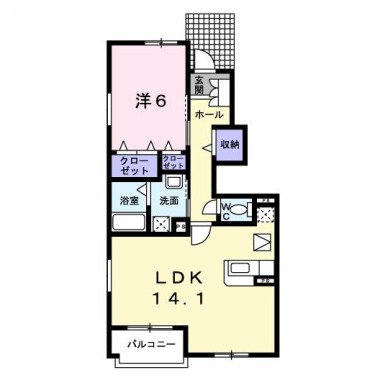 エテルノ C 103の間取り図