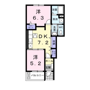 サンリットT・I 101の間取り図