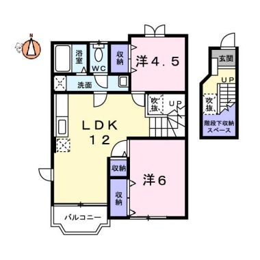 ペルリエール C 202の間取り図