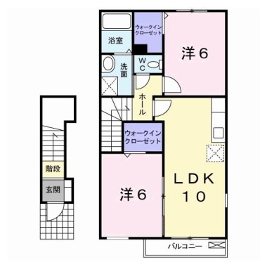 グリーンパレス 202の間取り図