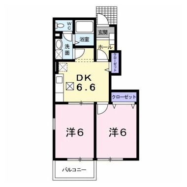 ラス・ティック 103の間取り図