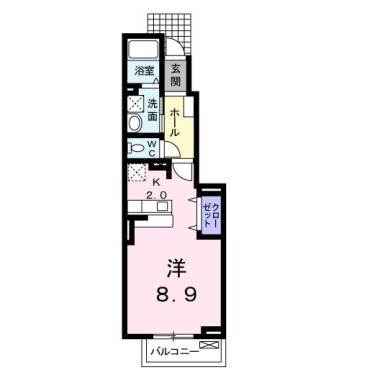 ライトハウス 103の間取り図
