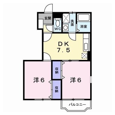 メルクマールSX II 101の間取り図