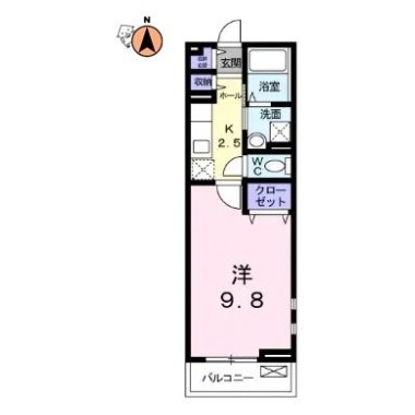 カーサ・ティエドゥール 101の間取り図