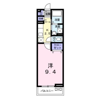 カーサ・ティエドゥール 202の間取り図