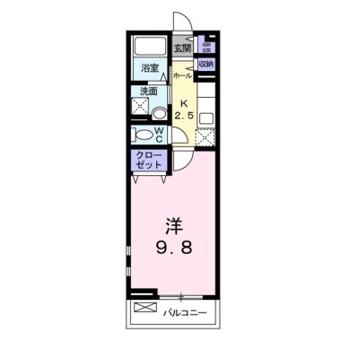 カーサ・ティエドゥール 203の間取り図