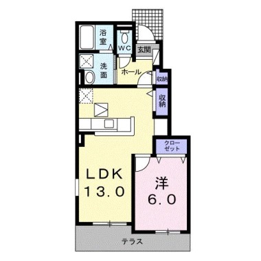 アヴァンセM 103の間取り図