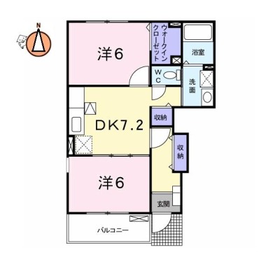 レクサスII 101の間取り図