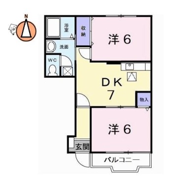 Law Flower 102の間取り図