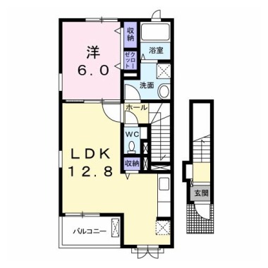 プレシア II 201の間取り図