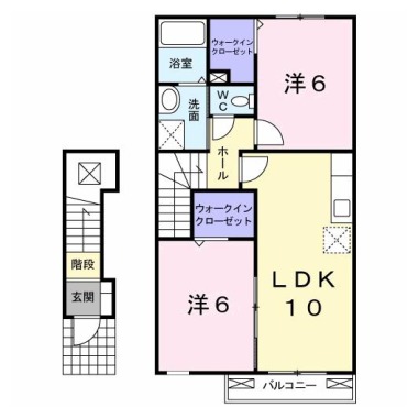 サニーブライト B 205の間取り図