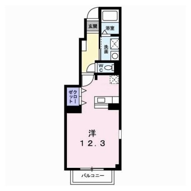 アンビエンテ 101の間取り図