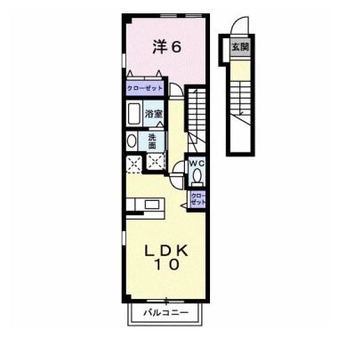 アンビエンテ 203の間取り図