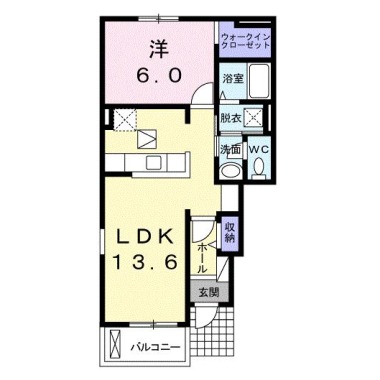 カレント C 101の間取り図