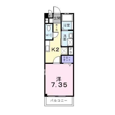 L’accord 205の間取り図