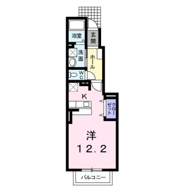 サンハウスIII 102の間取り図