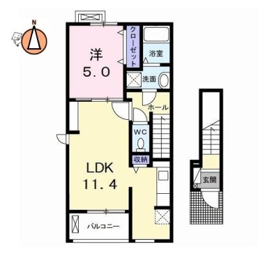 ポルト・ボヌールM III 201の間取り図