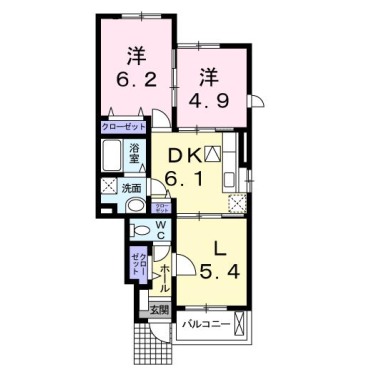 プリマベーラ C 103の間取り図