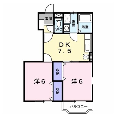 メルクマールSX I 101の間取り図