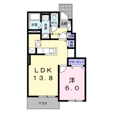 シエル・エトワレ  IV 103の間取り図