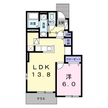 シエル・エトワレ IV 105の間取り図