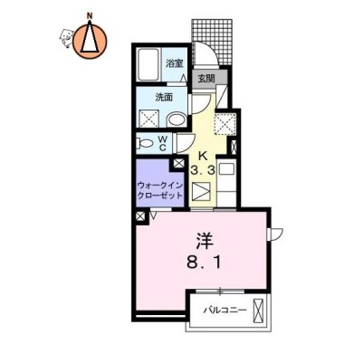 ひなた 101の間取り図