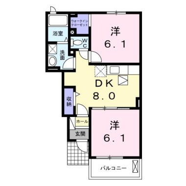 サニーハウス 103の間取り図
