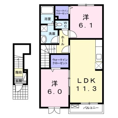 セレブリティ C 203の間取り図