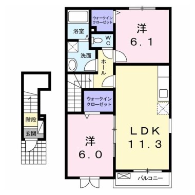 セレブリティ C 205の間取り図