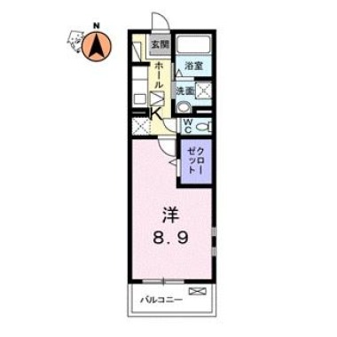 ブエナ・ビスタ 101の間取り図