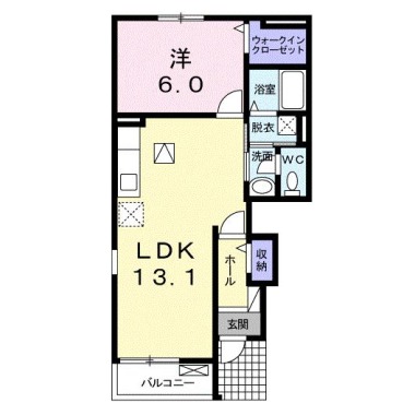 なでしこ 101の間取り図