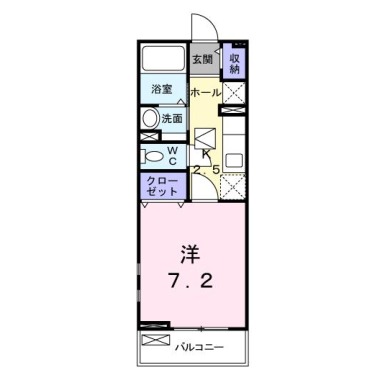 ブライトガーデン 105の間取り図