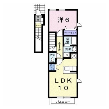 ルーチェ I 201の間取り図