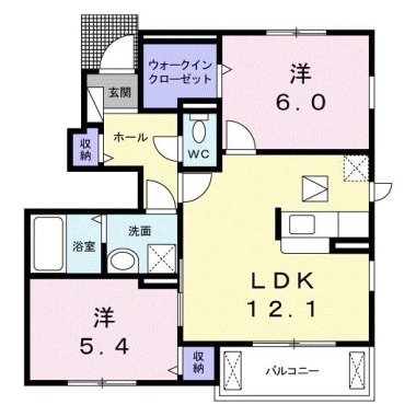 ラソ・エテルノ 101の間取り図