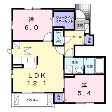 ラソ・エテルノ 103の間取り図