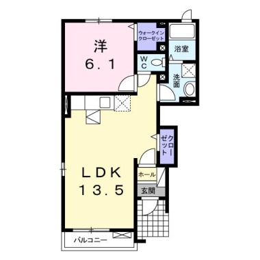 ブエナ・ビスタ箸蔵 101の間取り図