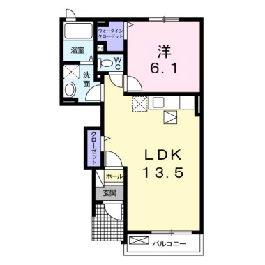 プチメゾンf 102の間取り図