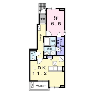 ジョワイユ H 101の間取り図