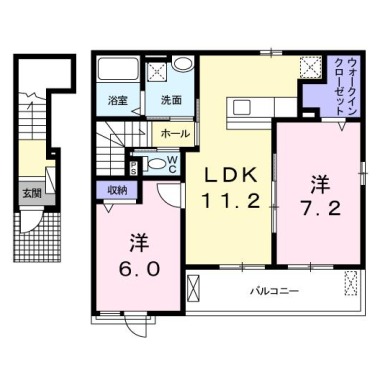 オイコス オニロ C 202の間取り図