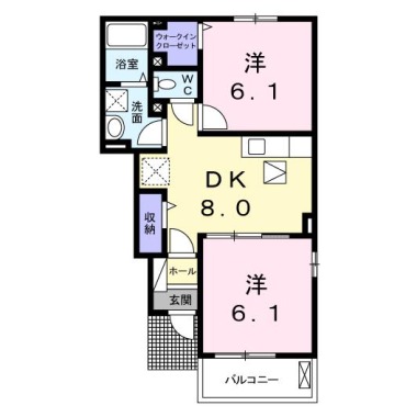 オイコス オニロ B 105の間取り図