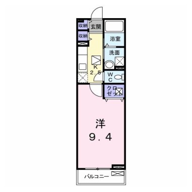 グランレジデンス 国府 BーII 103の間取り図