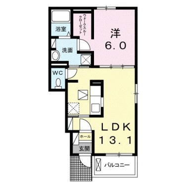 フォー シュラインA 105の間取り図