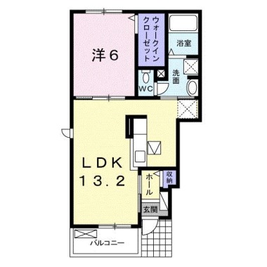 シエロアズール A 101の間取り図